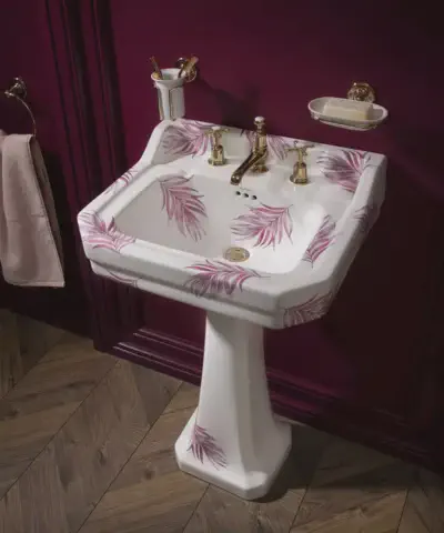Stílusos rózsaszín fürdőszobai ötletek időtálló eleganciához